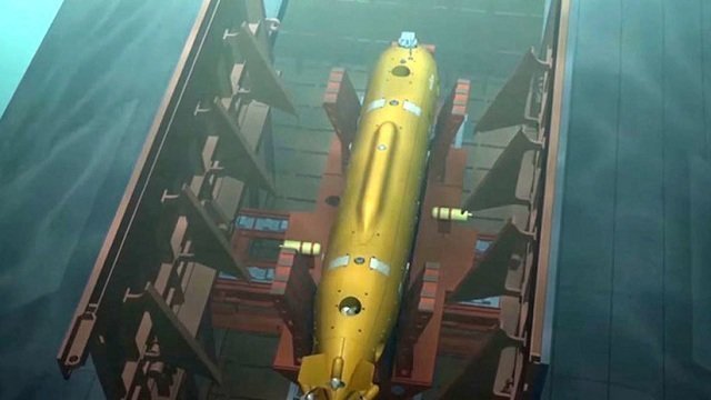 El dron submarino Poseidón