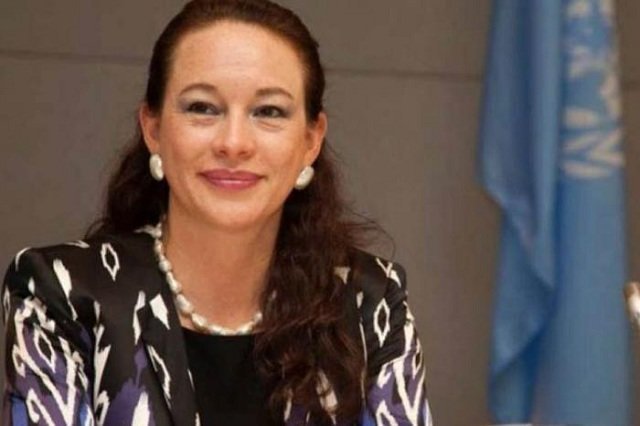 María Fernanda Espinosa Garcés, presidenta de la 73ª. Asamblea General de las Naciones Unidas en Cuba